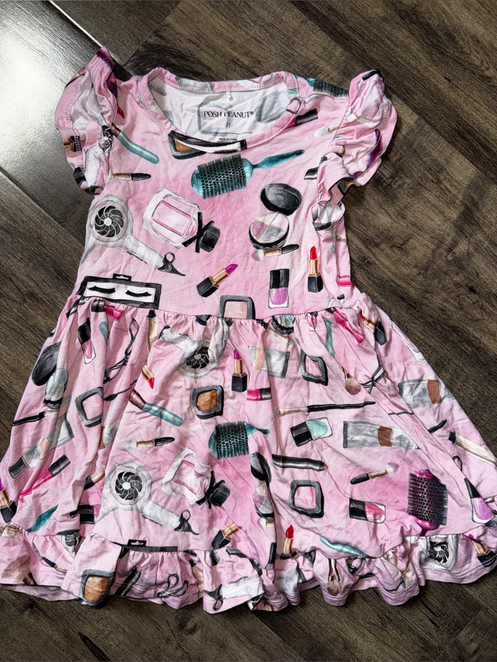 Posh Peanut 2T Hair Stylist Beauty Salon Twirl Dress Bamboo Retired
